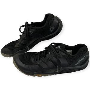 Merrell Trail Glove 5 Trail Shoes, Black, J99678, Women's 8